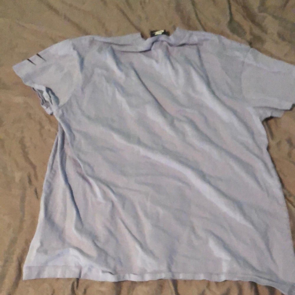 purple over sized tee shirt